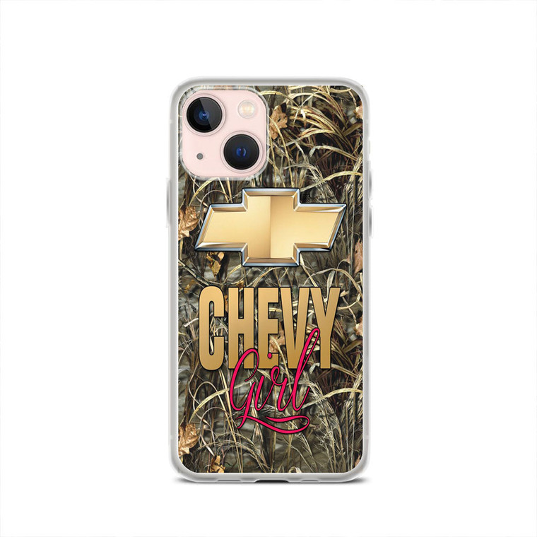 Camo Chevy Girl iPhone 13 Case