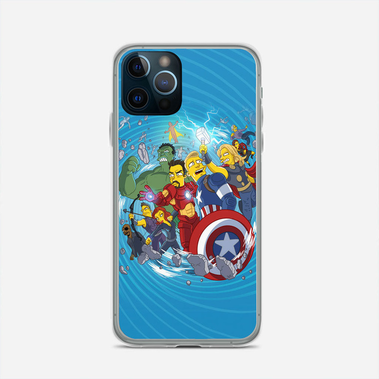 Avenger Age Of Ultron Simpson iPhone 12 Pro Max Case