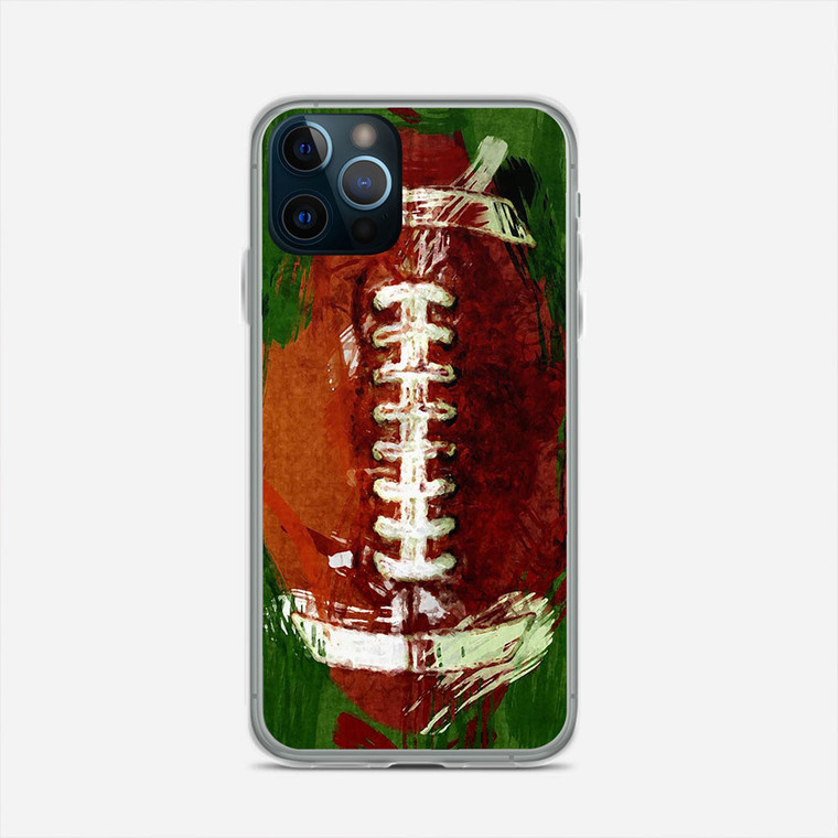 American Football Paint Wallpaper iPhone 12 Pro Max Case