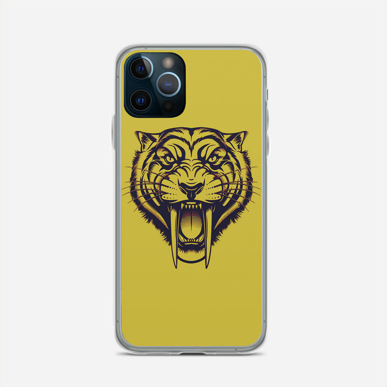 Yellow Tiger iPhone 12 Pro Case
