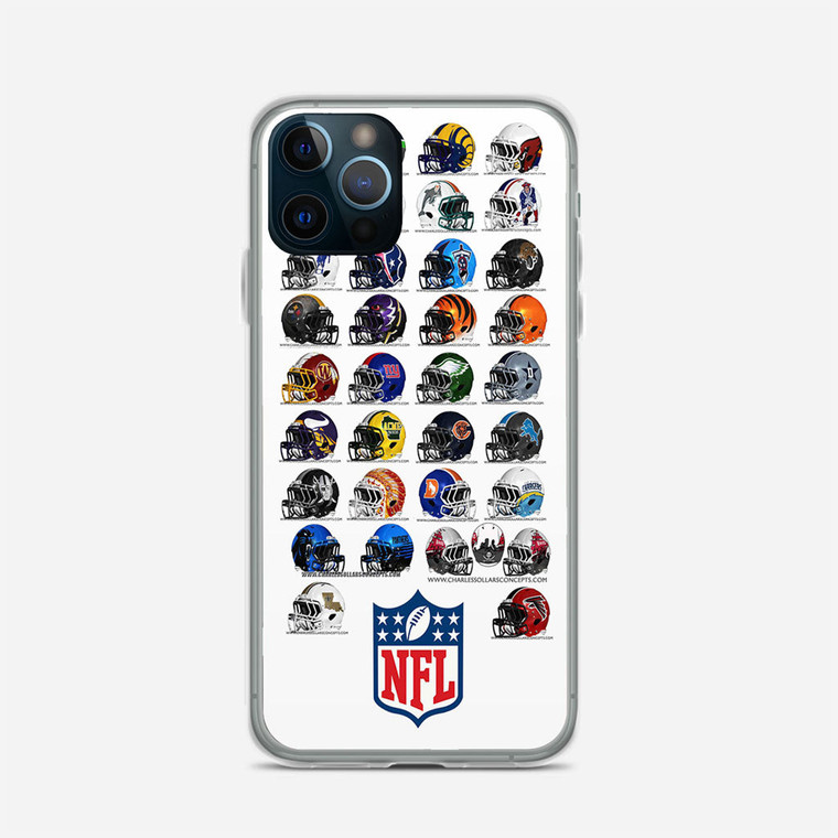 Awesome Nfl Helmets iPhone 12 Pro Case