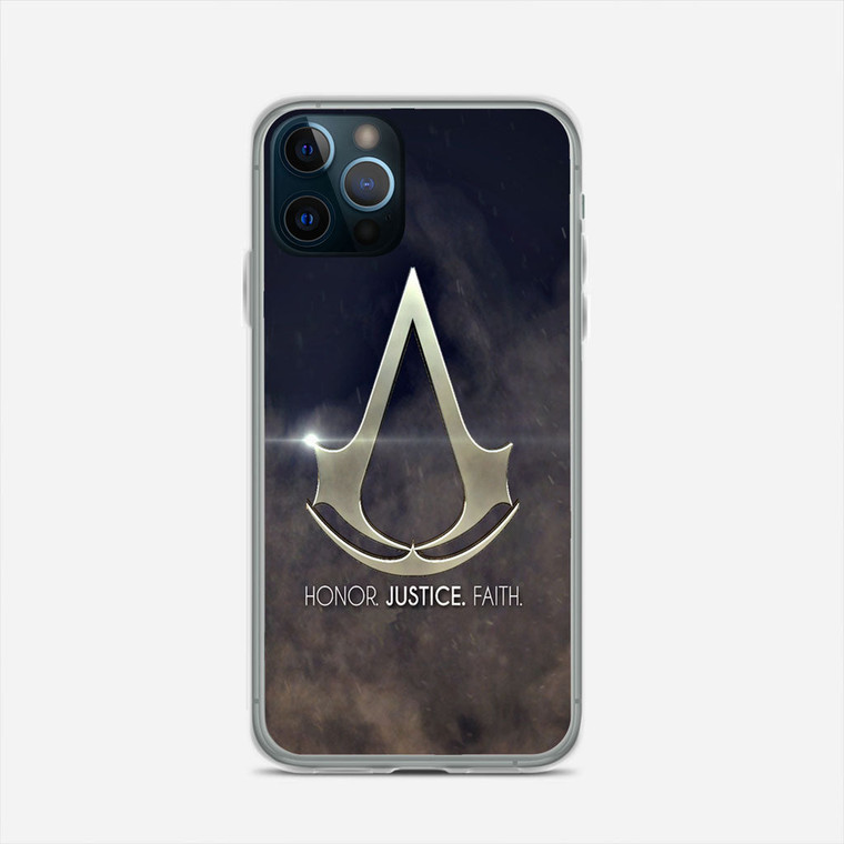 Assasin Creed Honor Justice Faith iPhone 12 Pro Case