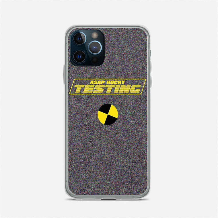 Asap Rocky Testing Cover Noise iPhone 12 Pro Case
