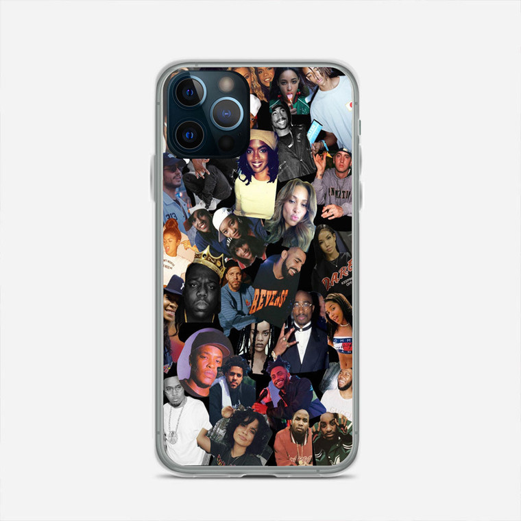 All Stars Artist Influencer Rap Collage iPhone 12 Pro Case