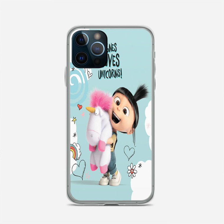 Agnes Loves Unicorns iPhone 12 Pro Case