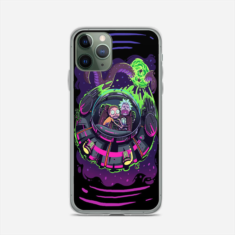 Rick And Morty Traveling Planet iPhone 11 Pro Max Case