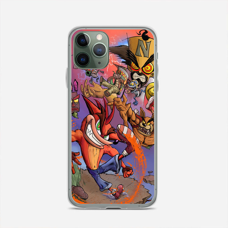 Crash Bandicoot And Doctor N iPhone 11 Pro Max Case
