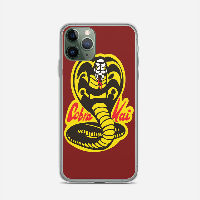 Cobra Kai Red Bg Snake iPhone 11 Pro Max Case