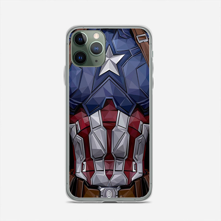 Captain America Abstract Suits iPhone 11 Pro Max Case