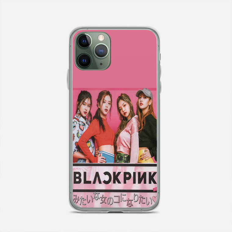 Blackpink Pink Background iPhone 11 Pro Max Case