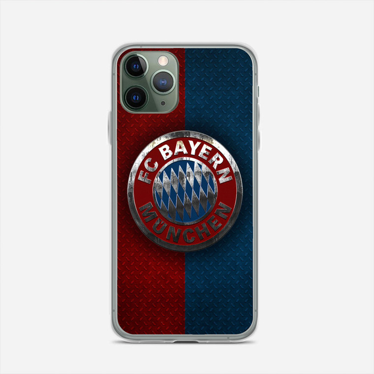 Bayern Munchen Metal Logo iPhone 11 Pro Max Case
