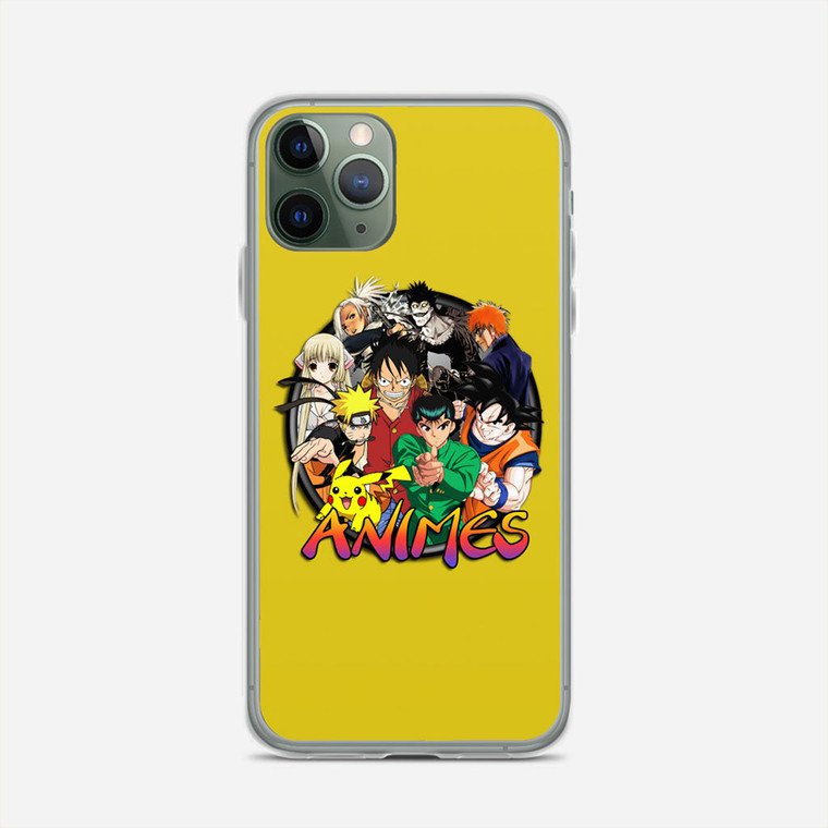 Animes Circle Action Collection iPhone 11 Pro Max Case