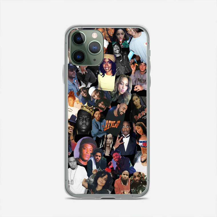 All Stars Artist Influencer Rap Collage iPhone 11 Pro Max Case