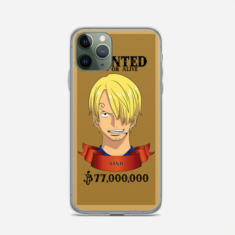 Wanted Sanji Onepiece iPhone 11 Pro Case