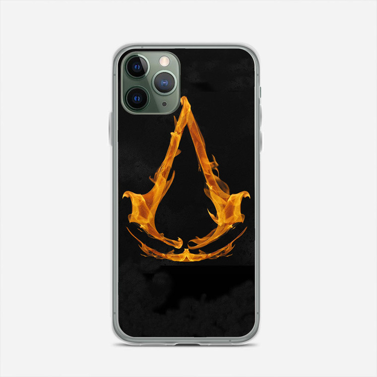 Assasin Creed On Fire Logo iPhone 11 Pro Case