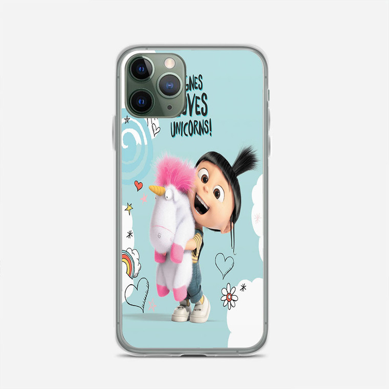Agnes Loves Unicorns iPhone 11 Pro Case