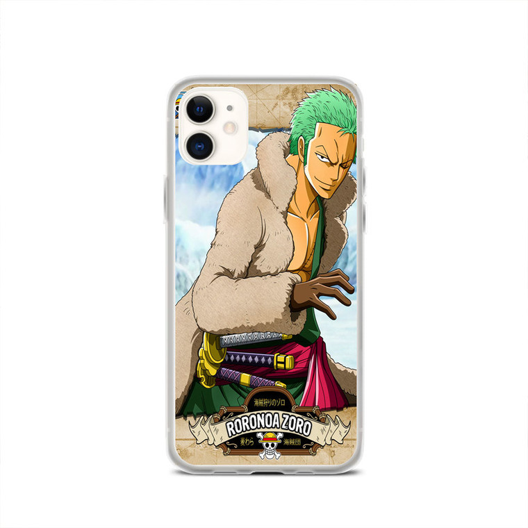 Roronoa Zoro One Piece iPhone 11 Case