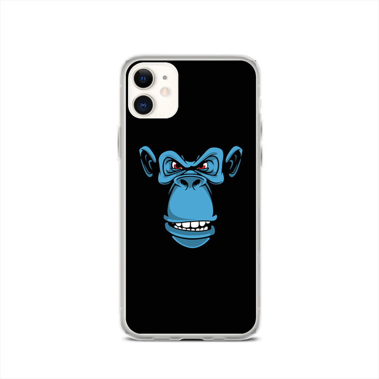 Blue Monkeys iPhone 11 Case
