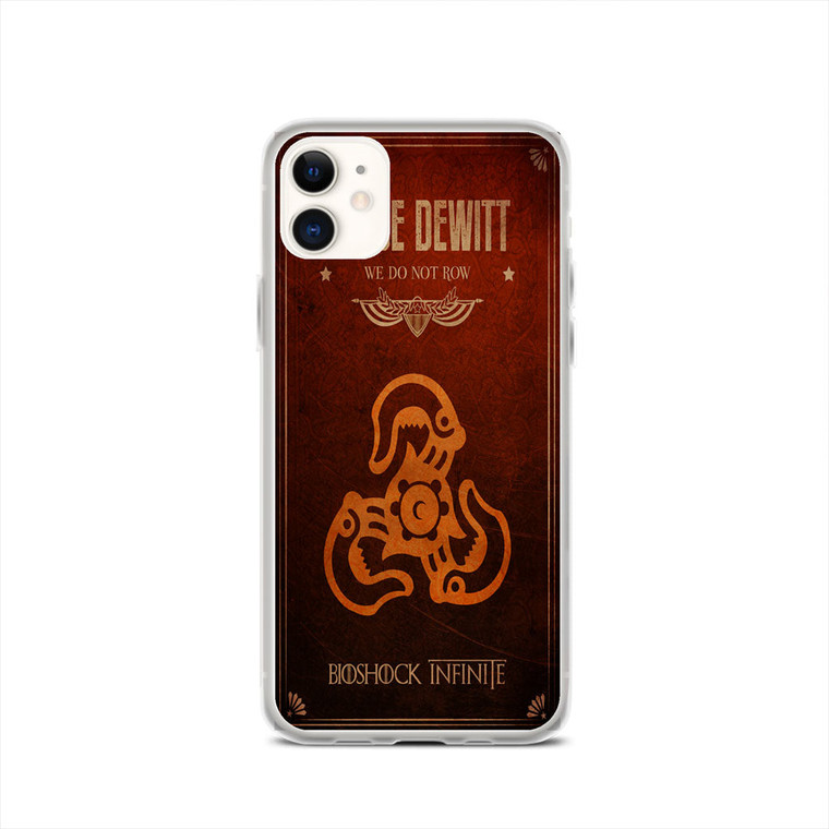 Bioshock Infinite House Dewitt iPhone 11 Case