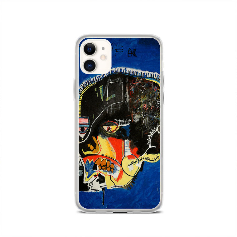 Basquiat Canvas Art iPhone 11 Case