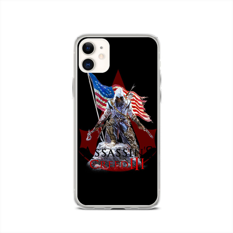 Assassin Creed 3 American Flag iPhone 11 Case
