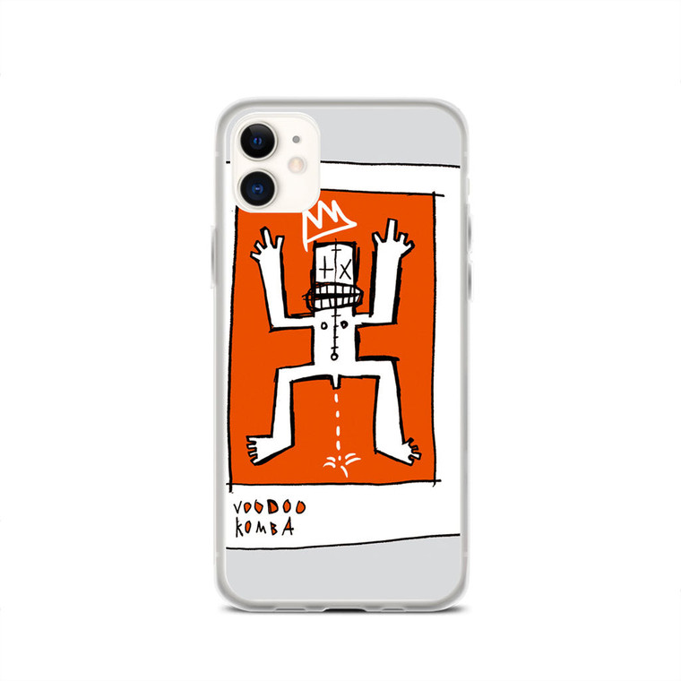Basquiat Voodo Komba Dolls iPhone 12 Mini Case