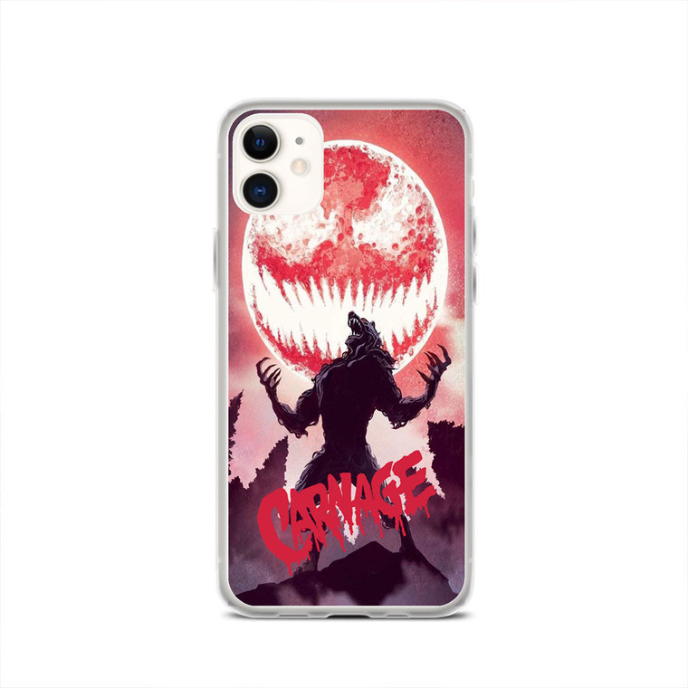 Carnage Red Moon iPhone 12 Case