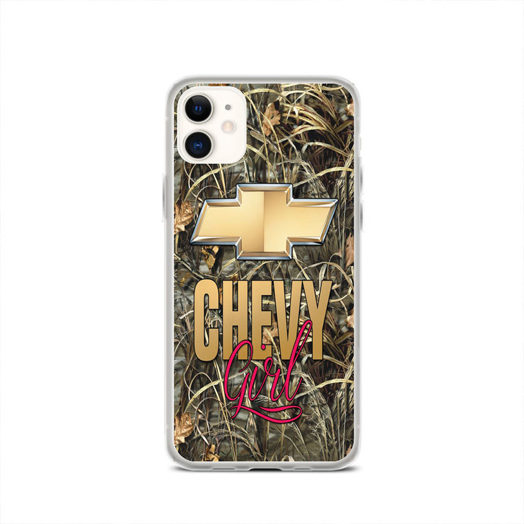 Camo Chevy Girl iPhone 12 Case