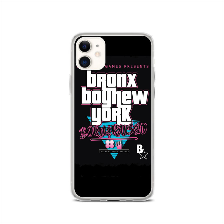 Bronx Boy Born Raised iPhone 12 Case