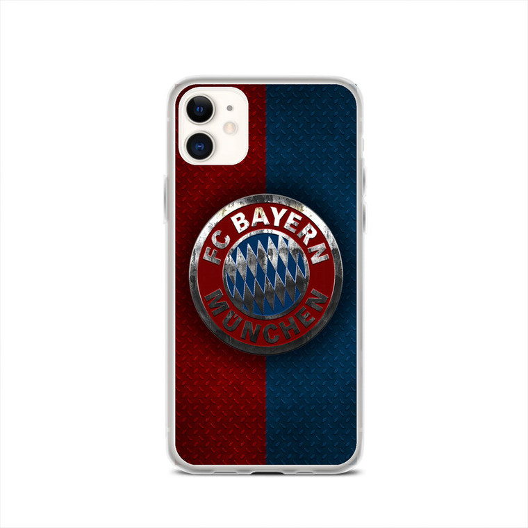 Bayern Munchen Metal Logo iPhone 12 Case