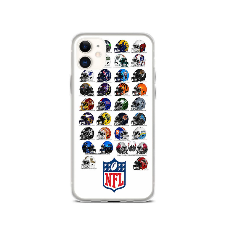Awesome Nfl Helmets iPhone 12 Case