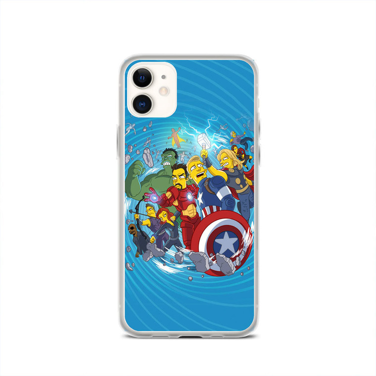 Avenger Age Of Ultron Simpson iPhone 12 Case