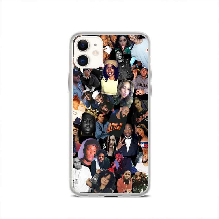 All Stars Artist Influencer Rap Collage iPhone 12 Case