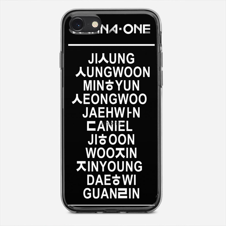 Wanna One Member iPhone 8 Case