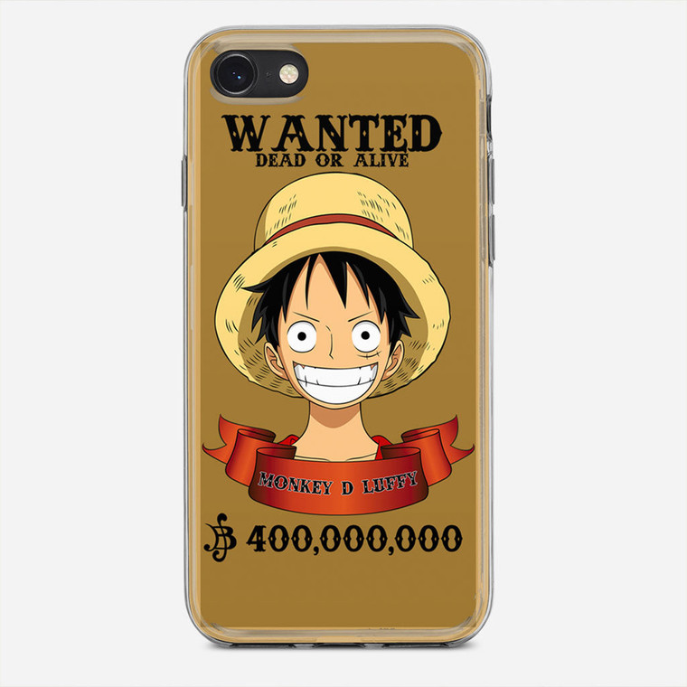 Wanted Monkey D Luffy iPhone SE Case