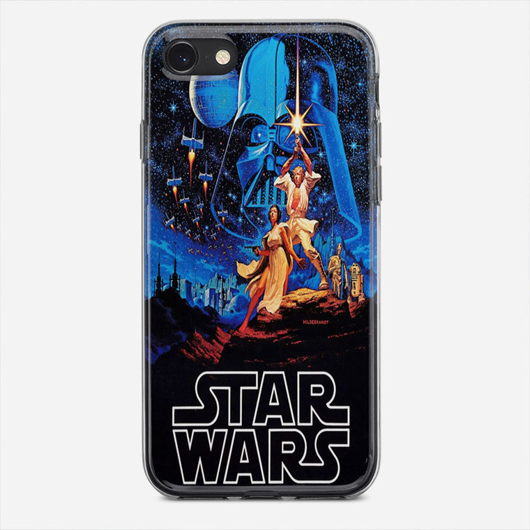 Vintage Star Wars Poster iPhone SE Case
