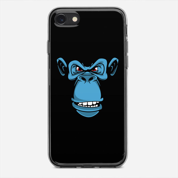 Blue Monkeys iPhone SE Case