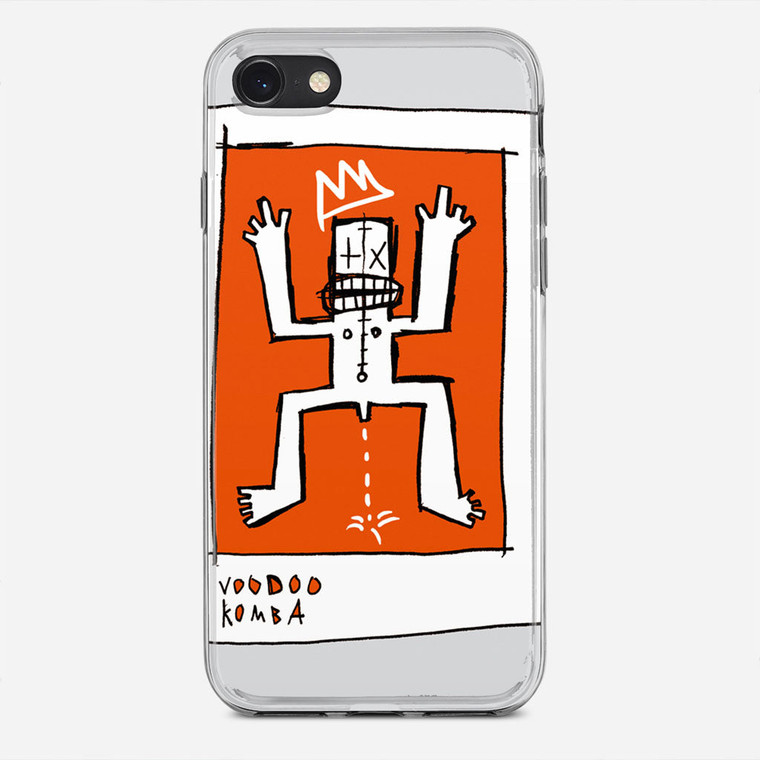 Basquiat Voodo Komba Dolls iPhone SE Case