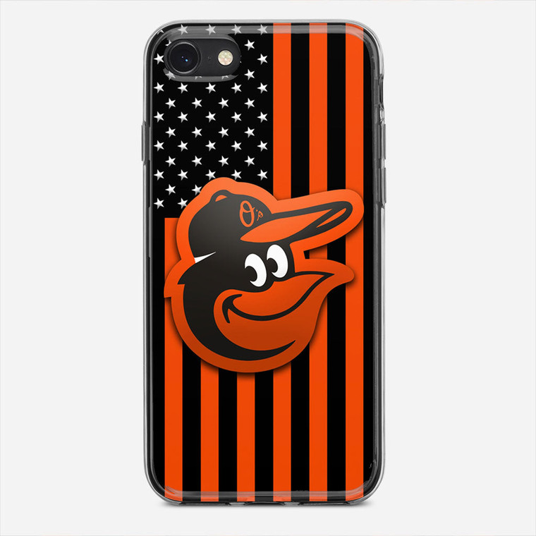 Baltimore Orioles Flag iPhone SE Case