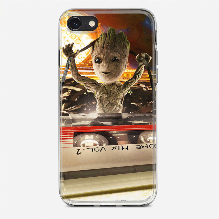 Awesome Baby Groot iPhone SE Case