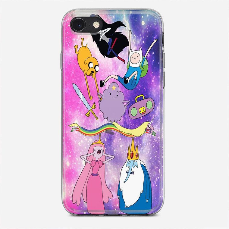 Adventure Time Galaxy iPhone SE Case