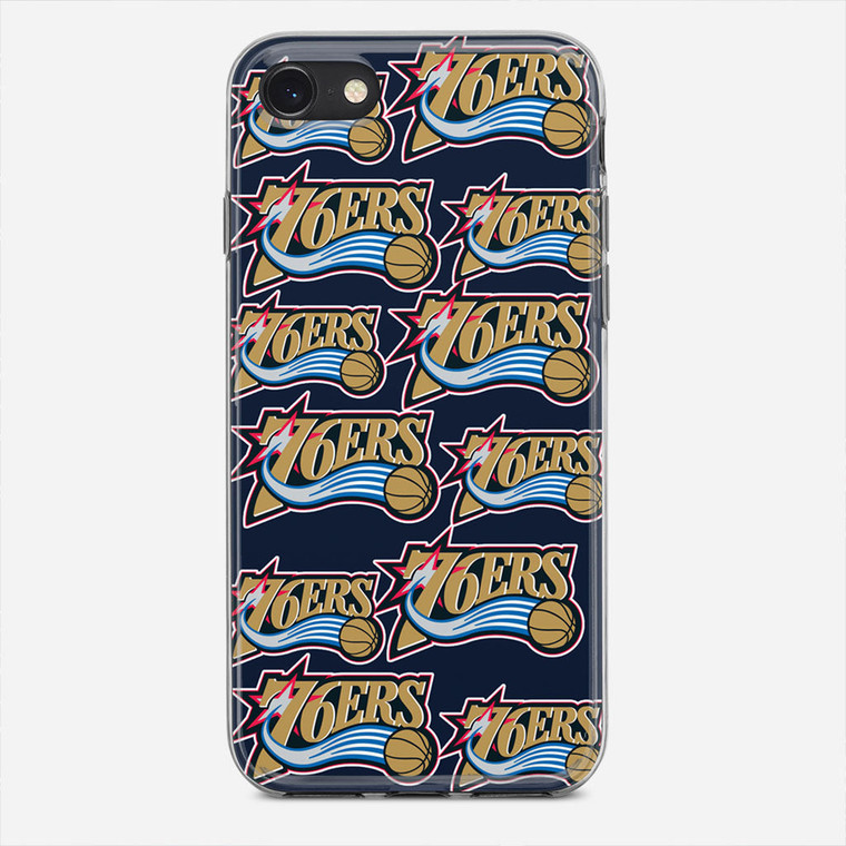 76Ers Basket Ball Club Nba iPhone SE Case