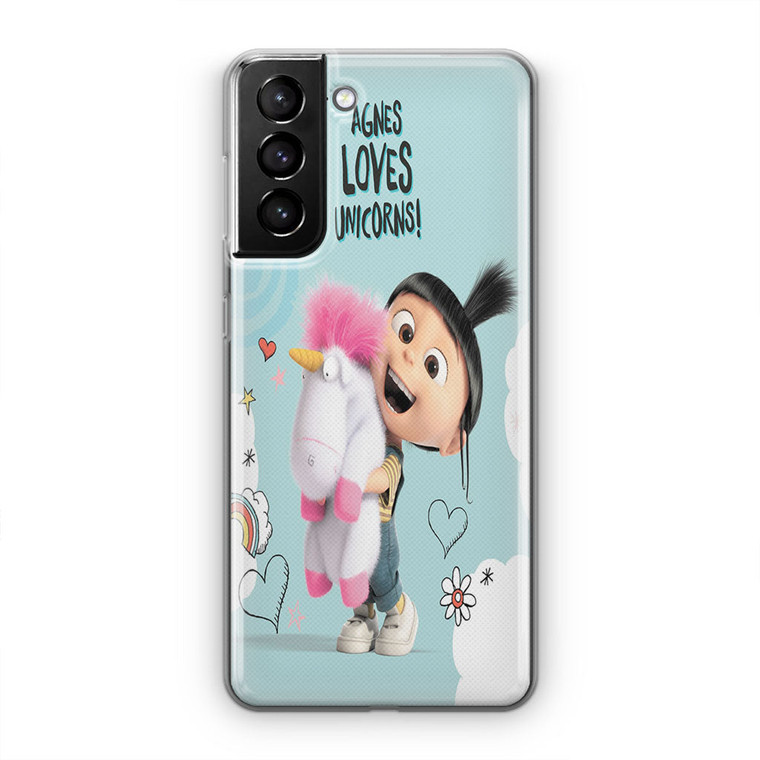 Agnes Loves Unicorns Samsung Galaxy S21 Case