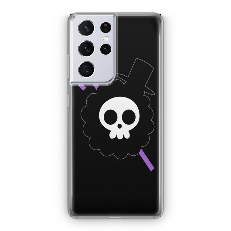 Brook Skull Onepiece Blackflag Samsung Galaxy S21 Ultra Case