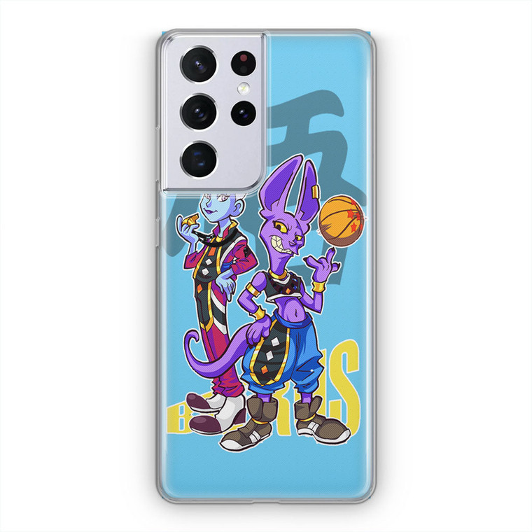 Beerus Dragonball Basket Club Samsung Galaxy S21 Ultra Case