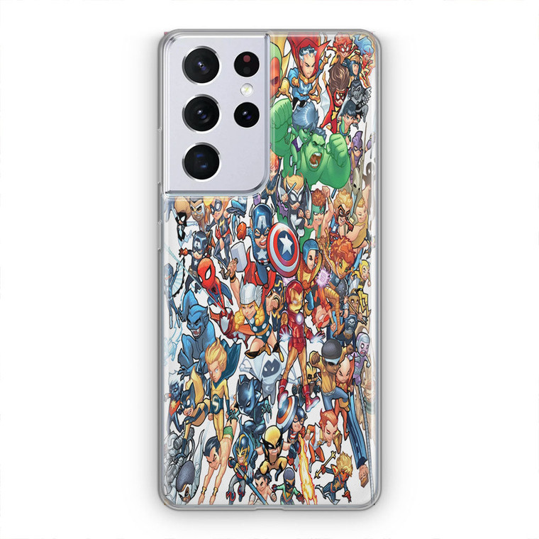 Avengers Babies Samsung Galaxy S21 Ultra Case