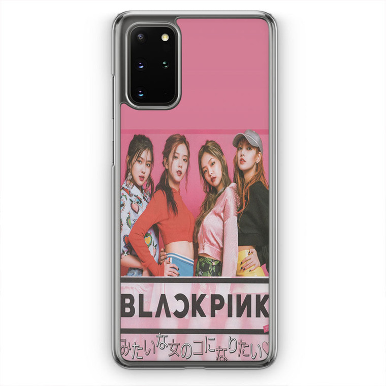 Blackpink Pink Background Samsung Galaxy 20 Case