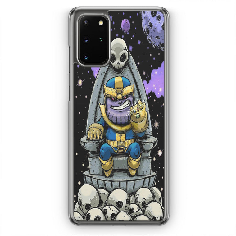 Chibi Of Thanos Iron Giant Samsung Galaxy 20 Plus Case