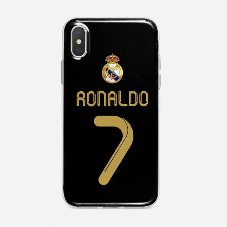 Real Madrid Ronaldo Cr7 Jersey iPhone XS Max Case