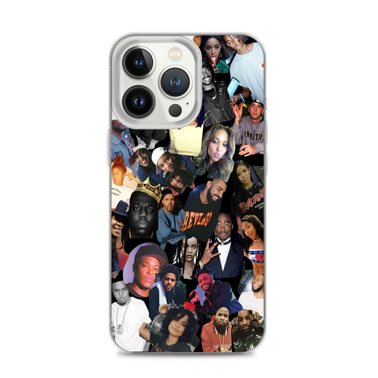 All Stars Artist Influencer Rap Collage iPhone 14 Pro Case
